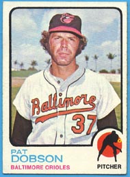 1973 Topps Baseball Cards      034      Pat Dobson